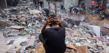 اثار العدوان الإسرائيلي على غزة