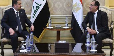 جانب من زيارة رئيس الوزراء العراقي