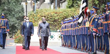 الرئيس السيسي ورئيس بوروندي (أرشيفية)