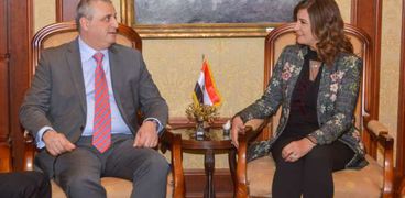 وزيرة الهجرة تستقبل نائب وزير الخارجية الأرميني