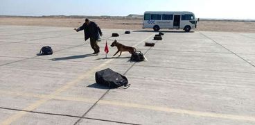 مطار سوهاج الدولي ينفذ تجربه طوارئ ناجحة