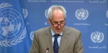 ستيفان دوجاريك المتحدث باسم الأمين العام للأمم المتحدة