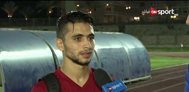 محمد محمود لاعب النادي الأهلي الجديد