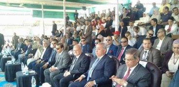 بالصور| رئيس جامعة الزقازيق يشهد افتتاح مهرجان الخيول العربية