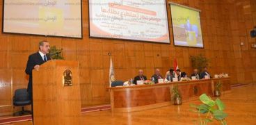 انطلاق فعاليات مؤتمر " مصر تستطيع بطلابها "بجامعة أسيوط 