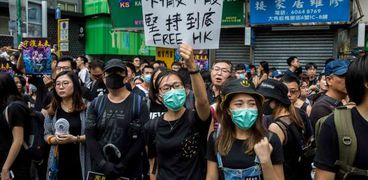 احتجاجات في "هونج كونج"-صورة أرشيفية