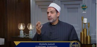 الدكتور علي فخر أمين الفتوى بدار الإفتاء المصرية