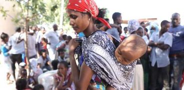 لاجئة إثيوبية فرت إلى السودان من جحيم الحرب