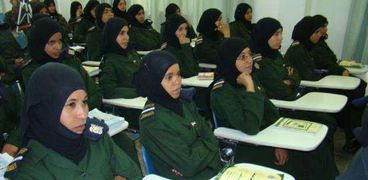 عناصر من الشرطة النسائية اليمنية