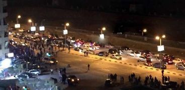 حادث شارع الخمسين بزهراء المعادي