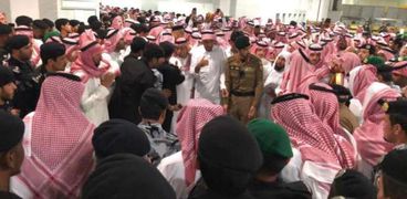 جنازة اللواء عبدالعزيز الفغم الحارس الشخصي السابق للملك السعودي سلمان بن عبدالعزيز