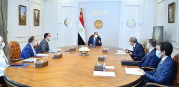 الرئيس عبدالفتاح السيسي خلال اجتماعه الموسع