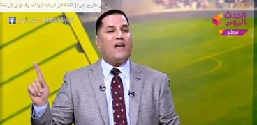 عبد الناصر زيدان مقدم برنامج الكورة كل يوم