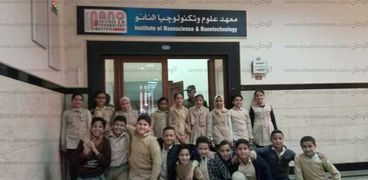 طلاب مدرسة أحمد عرابى يزورون جامعة كفر الشيخ