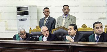محكمة جنايات الجيزة أثناء جلسة الحكم فى قضية أجناد مصر