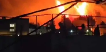 اشتعال النيران في قاعدة عوفريت العسكرية بالقدس المحتلة