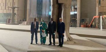 رئيس مفوضية الاتحاد الإفريقي يزور المتحف المصري الكبير
