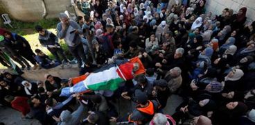 جنازة لأحد شهداء فلسطين - صورة أرشيفية