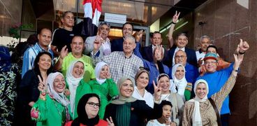 مشاركة الجالية المصرية بدبي في الانتخابات الرئاسية