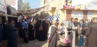 تزايد الاقبال على التصويت في انتخابات النواب بقرى كفر الشيخ