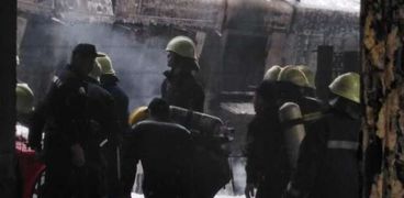 حادث حريق محطة مصر