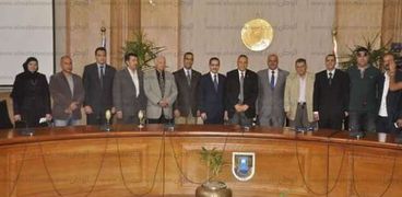 مجلس إدارة جامعة مصر للعلوم والتكنولوجيا -أرشيفية-