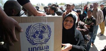 مساعدات «أونروا» للفلسطينيين