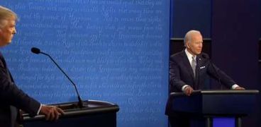 المناظرة الأولى بين المرشحين للرئاسة الأميركية، دونالد ترامب وجو بايدن