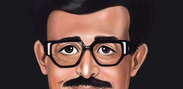 سمير غانم نجم ملتقي الكاريكاتير
