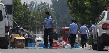 الانفجار أمام مدرسة في شرق الصين ناجم عن عبوة يدوية الصنع ومقتل المنفذ