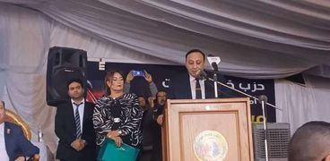 مؤتمر حزب حماة وطن لدعم الرئيس في البحيرة