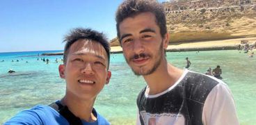 محمد وجوردان صداقة تنشأ بين مصري وصيني
