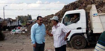 رئيس مجلس المحلة : رفع 50 ألف من أطنان أكوام القمامه بمصنع التدوير