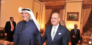 سفيرا العراق والسعودية خلال الحفل- المصدر: وكالة الأنباء السعودية