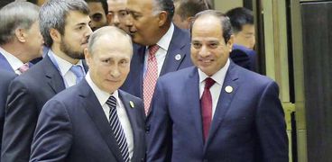 «السيسى» و«بوتين» خلال قمة العشرين