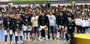 منتخب  مصر لكرة اليد الحائز على فضية البحر المتوسط