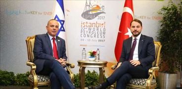 وزيرى الطاقة التركى والإسرائيلي