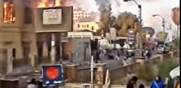 حريق مدرسة الراهبات الفرنسيسكان ببني سويف
