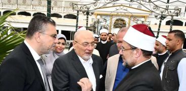 وزير الأوقاف مع رئيس اتحاد الإذاعات الإسلامية