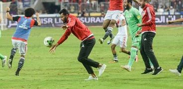 فرحة لاعبي مصر بالصعود للمونديال