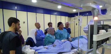 بدء التشغيل التجريبي لقسطرة القلب في مستشفى الزقازيق العام