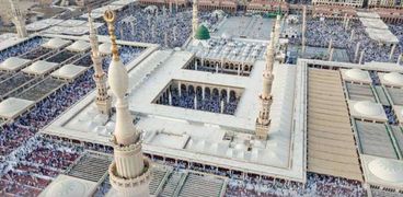 المسجد النبوي في رمضان - أرشيفية