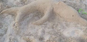 النحت على الرمال