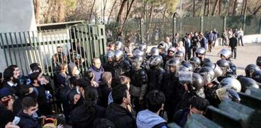مظاهرات في إيران-صورة أرشيفية