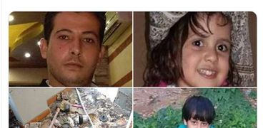 دفن جثمان "شاب" وطفلين في واقعة انفجار أسطوانة بوتاجاز بالشرقية