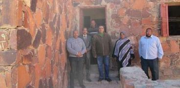 حجاج يتفقد الحركة الثقافية بالمواقع الحدودية بجنوب سيناء
