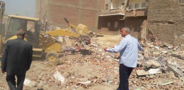 انهيار منزل بقرية الضياع بمركز المراغة بسوهاج