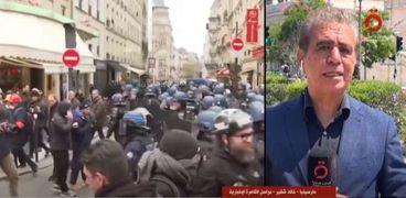 تقرير سابق على «القاهرة الإخبارية» حول احتجاجات فرنسا