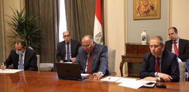 وزير الخارجية سامح شكري في اتصال بالفيديو كونفرنس لمناقشة تطورات شرق المتوسط