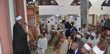 بالصور| افتتاح "المسجد العتيق" في نجع حمادي بـ2.5 مليون جنيه